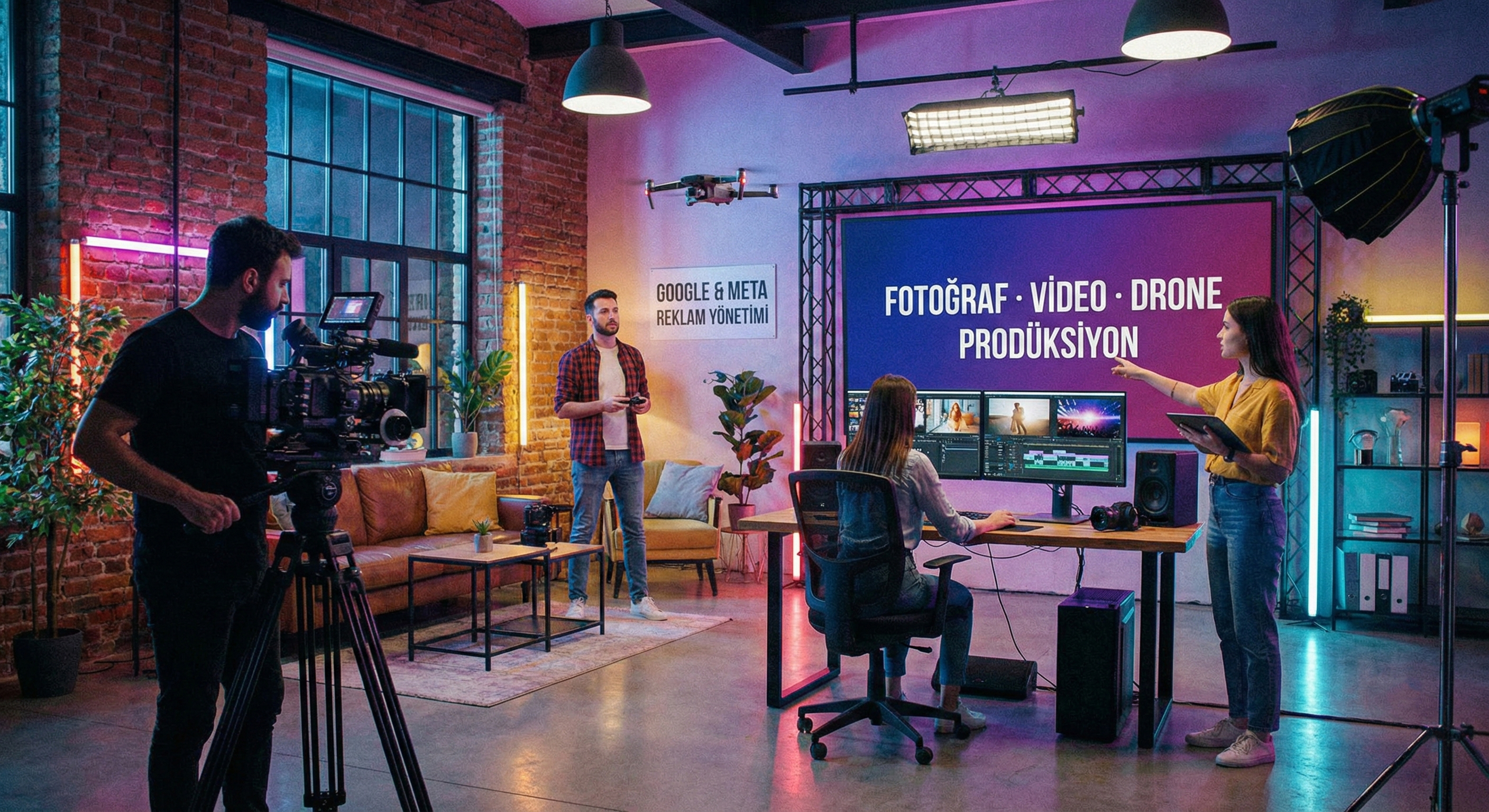 Prodüksiyon çekimleri